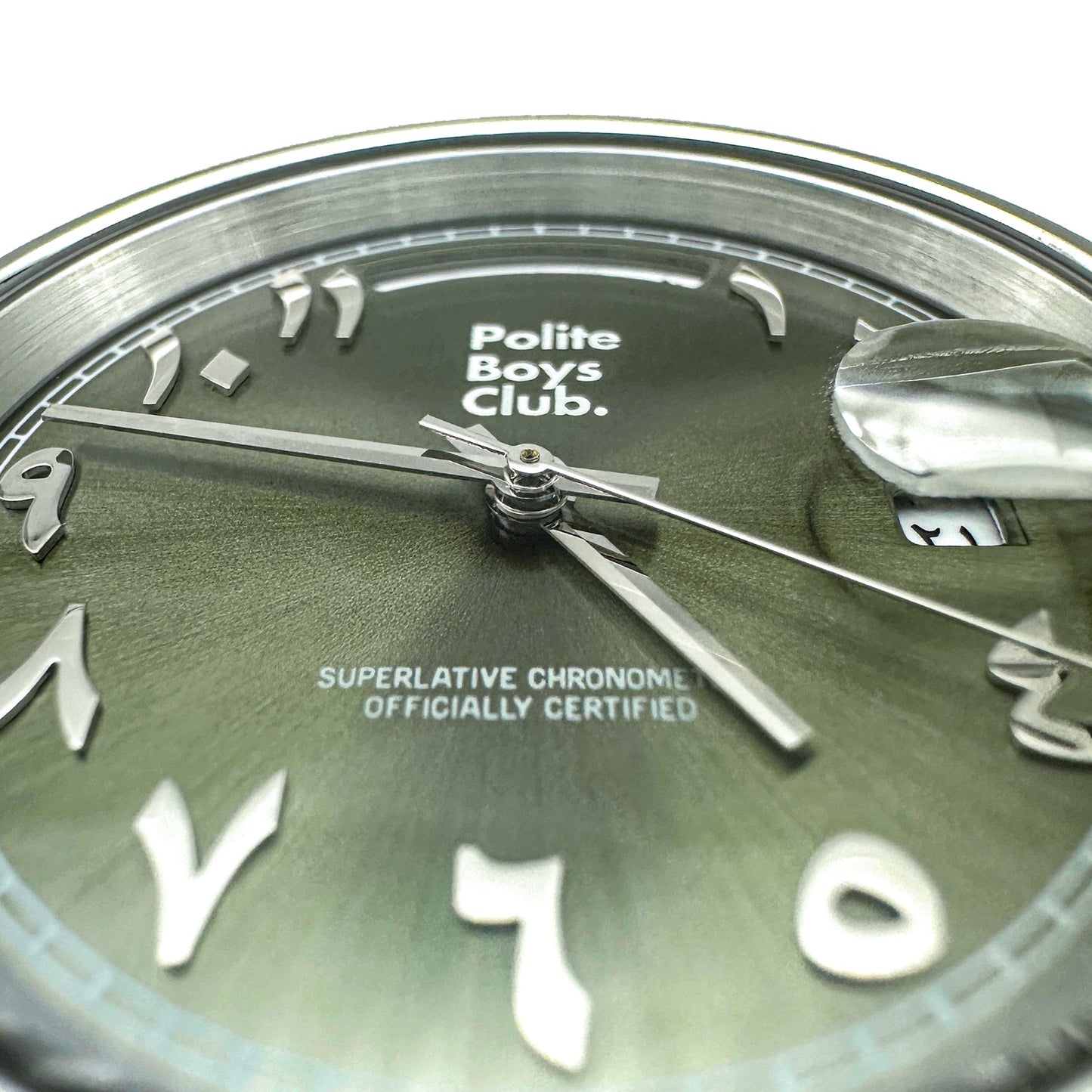 PBC Arabic Day-Date - Green