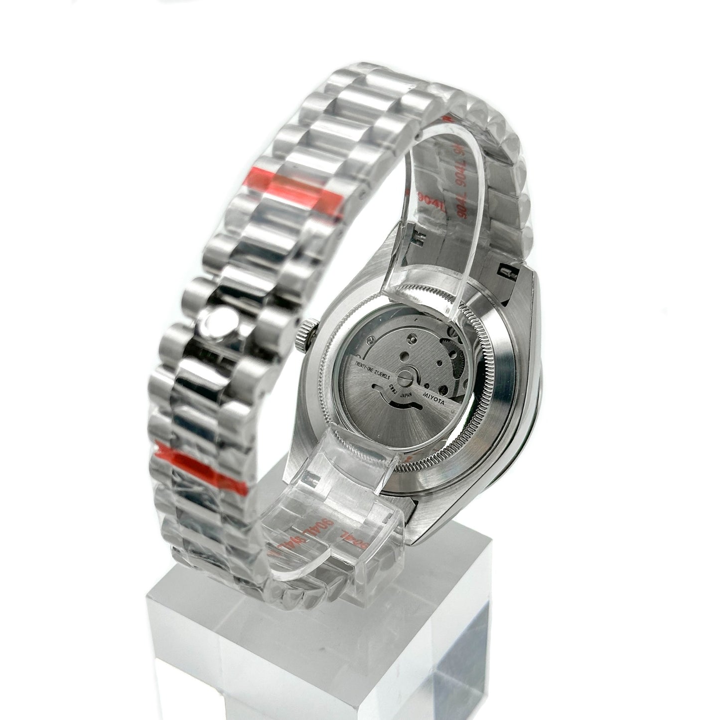 PBC Arabic Day-Date - Green