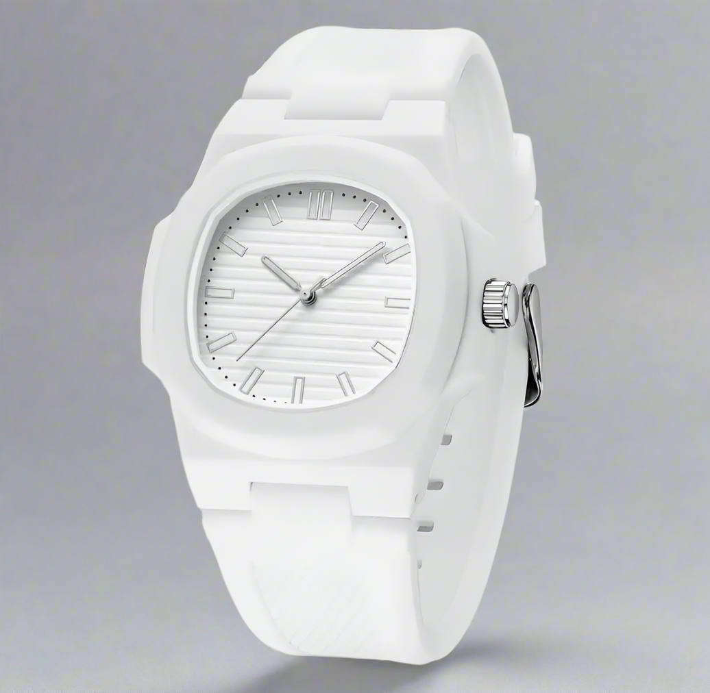 “Snowy” quartz watch