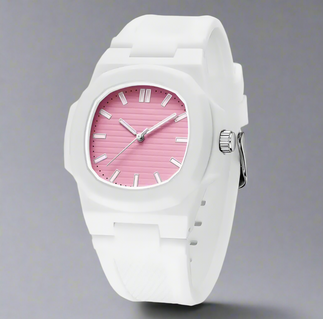 “Snowy” quartz watch